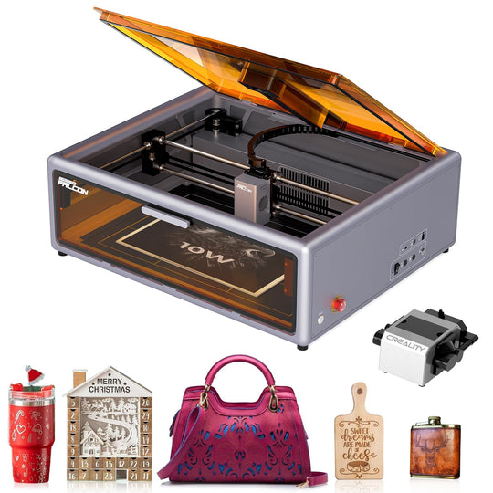 Creality Falcon A1 10W enclosed laser engraver with air assist