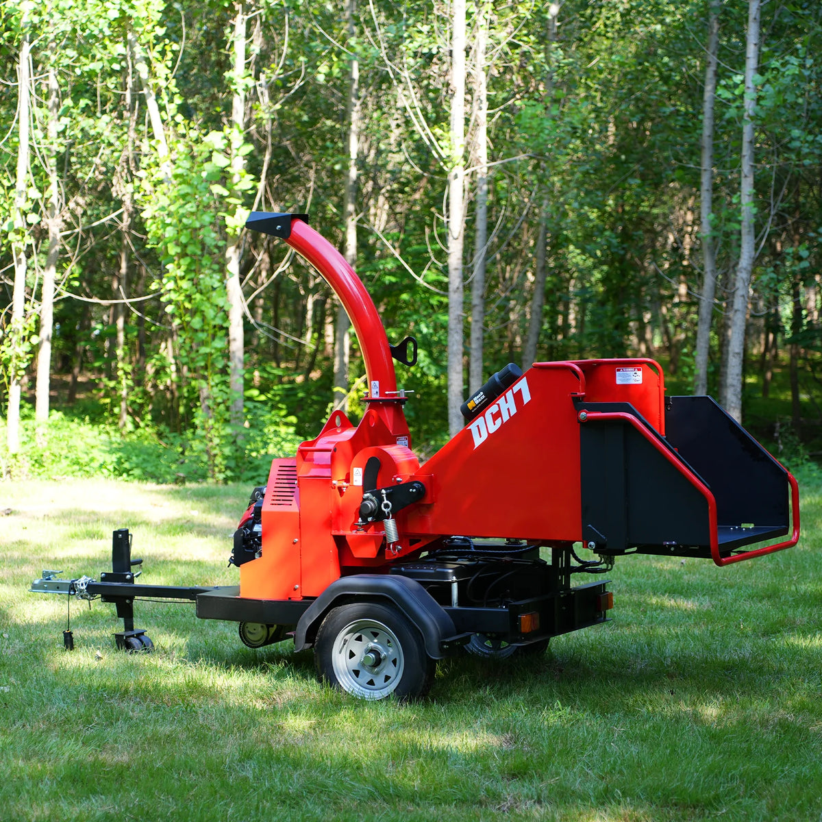 MechMaxx 7" Hydraulic-Feed Wood Chipper — Honda GX690 22HP