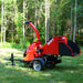 MechMaxx 7" Hydraulic-Feed Wood Chipper — Honda GX690 22HP