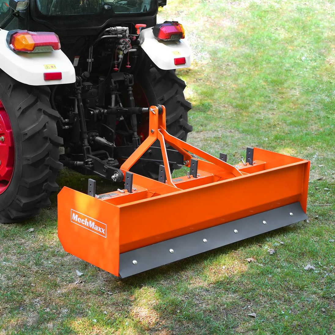 MechMaxx 72" Box Blade Scraper with 6 Shanks 3 Point Hitch Tractor Attachment, BB72 - view 7