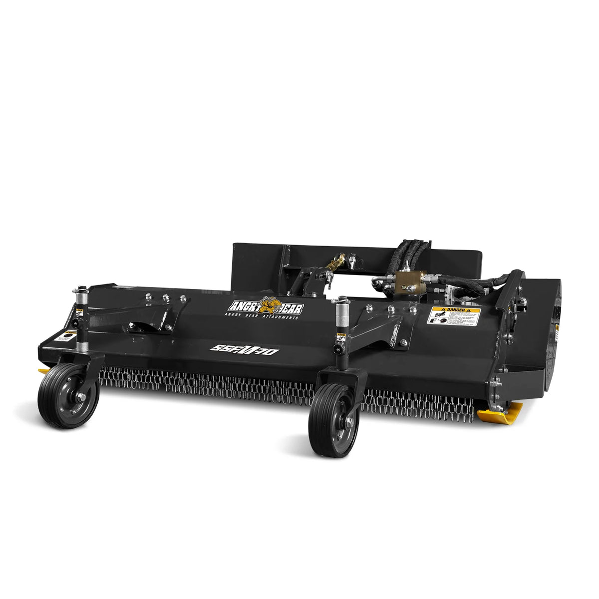 MechMaxx 68" Hydraulic Skid Steer Flail Mower Attachment, SSFM-70 - view 2