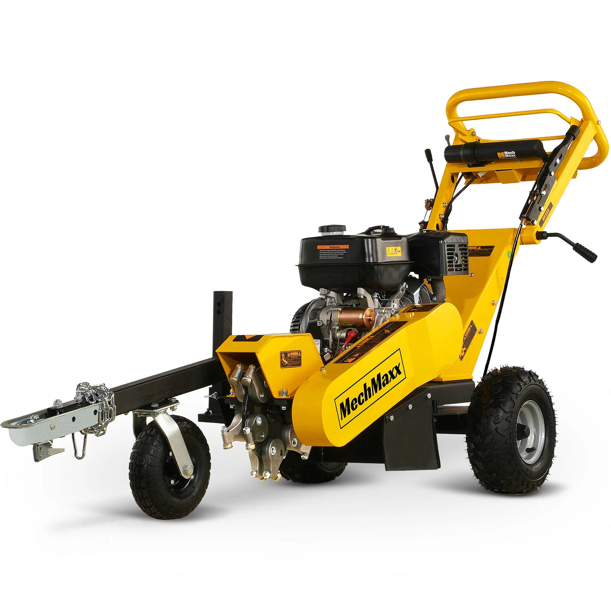 MechMaxx 15 inch 15HP 420cc DUCAR E-Start Stump Grinder with Tow Bar, SG380
