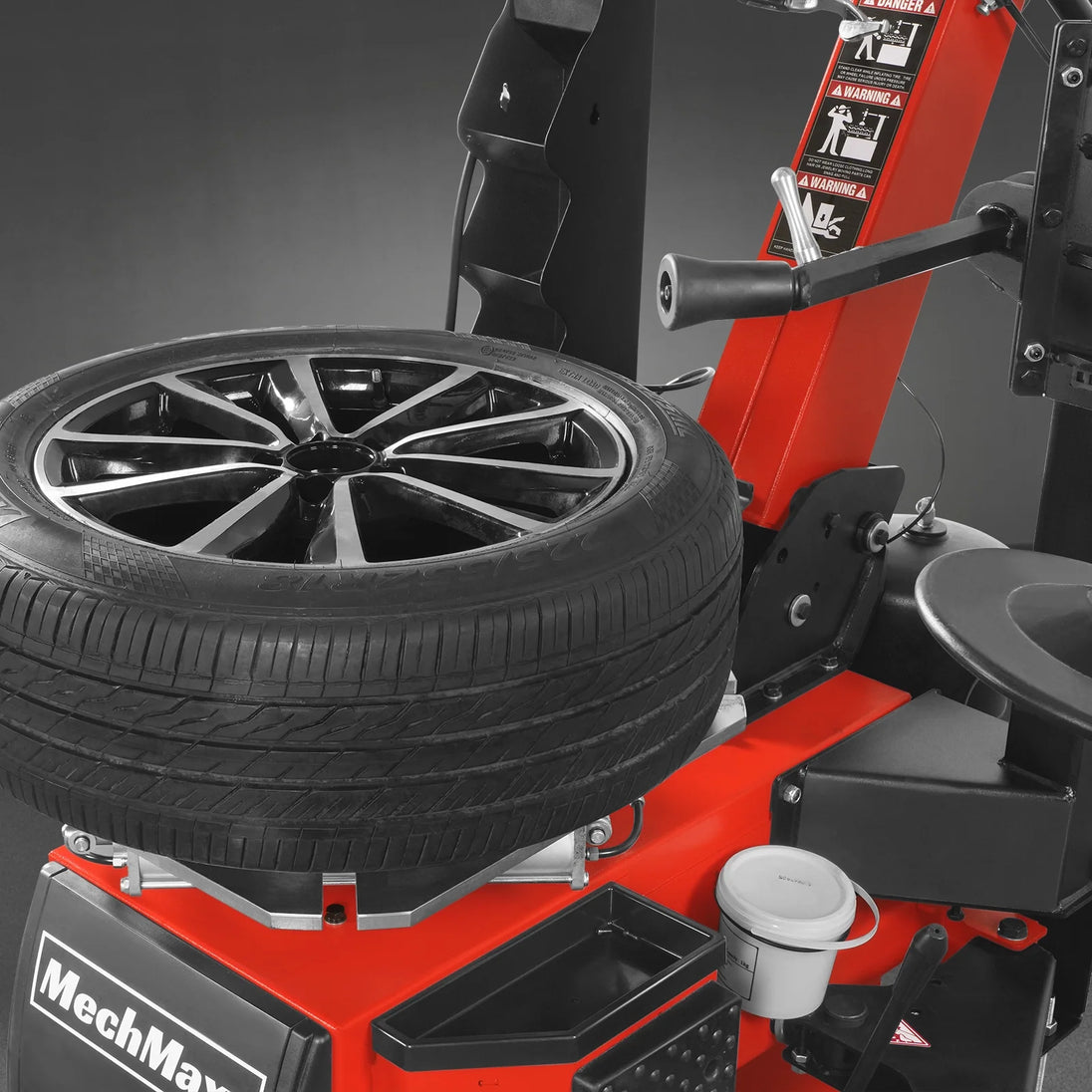 MechMaxx High Performance Tilt Back Tire Changer Wheel Balancer Bundle, TC9682, WB857 - view 4