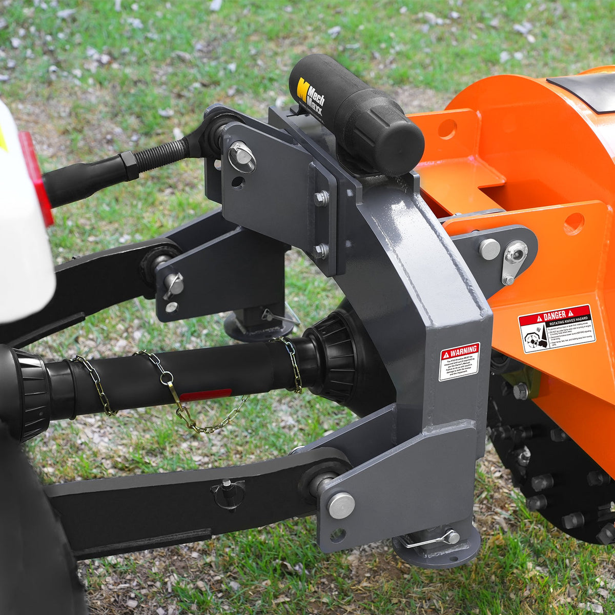 MechMaxx 3-Point PTO Stump Grinder, 30 in Flywheel, 40-100HP, with 44 Carbide Teeth (PTO Shaft Included with Slip Clutch), SG30PRO - view 7