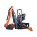 MechMaxx Skid Steer Swivel Backhoe Attachment, 8' Depth — SBH50