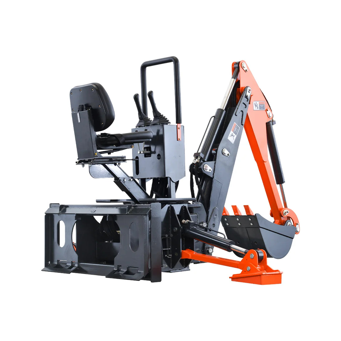 MechMaxx Skid Steer Swivel Backhoe Attachment, 8' Depth — SBH50