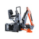 MechMaxx Skid Steer Swivel Backhoe Attachment, 8' Depth — SBH50