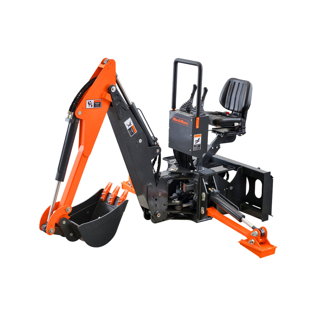 MechMaxx SBH50 skid steer swivel backhoe attachment