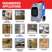 190 Pint Commercial Industrial Dehumidifier 7,000 ft² Rated LGR Integrated Pump Drain Hose - view 9