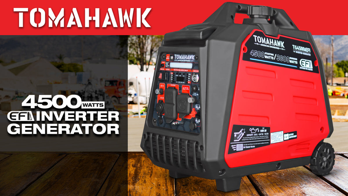 4500 Watt Inverter Generator Electronic Fuel Injection EFI Super Quiet Portable Gas Power Professional Use - view 4