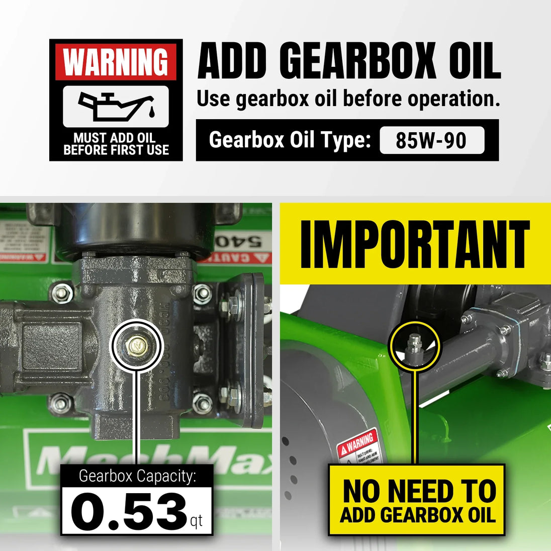 MechMaxx 48" Light-Duty Flail Mower — 3-Point PTO, EFS48
