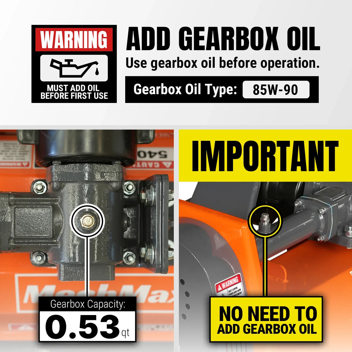 MechMaxx 60" Light-Duty Flail Mower — 3-Point PTO, EFS60