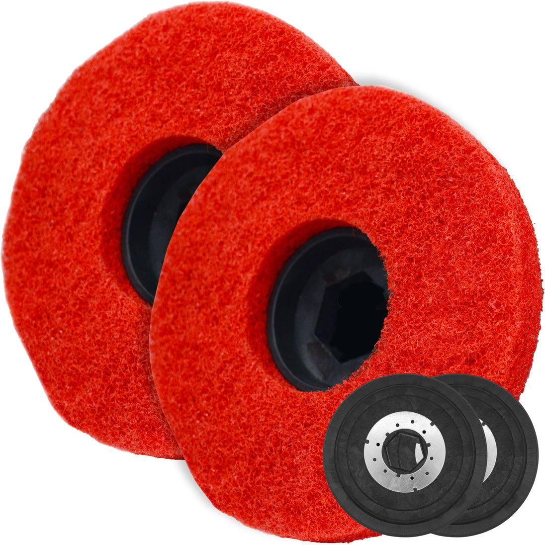 Buffing Pad Brush for TMOP18e Electric Floor Scrubber 2 Pack - view 5