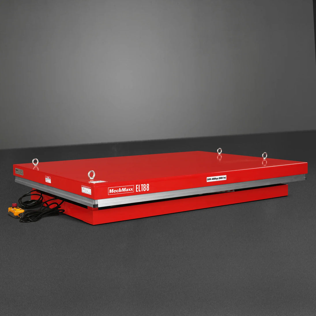 MechMaxx 8800lbs Capacity Stationary Hydraulic Lift Table, 66.9" x 47.2" Platform, 43.3" Height, UL Certified Motor, ELT88 - view 4