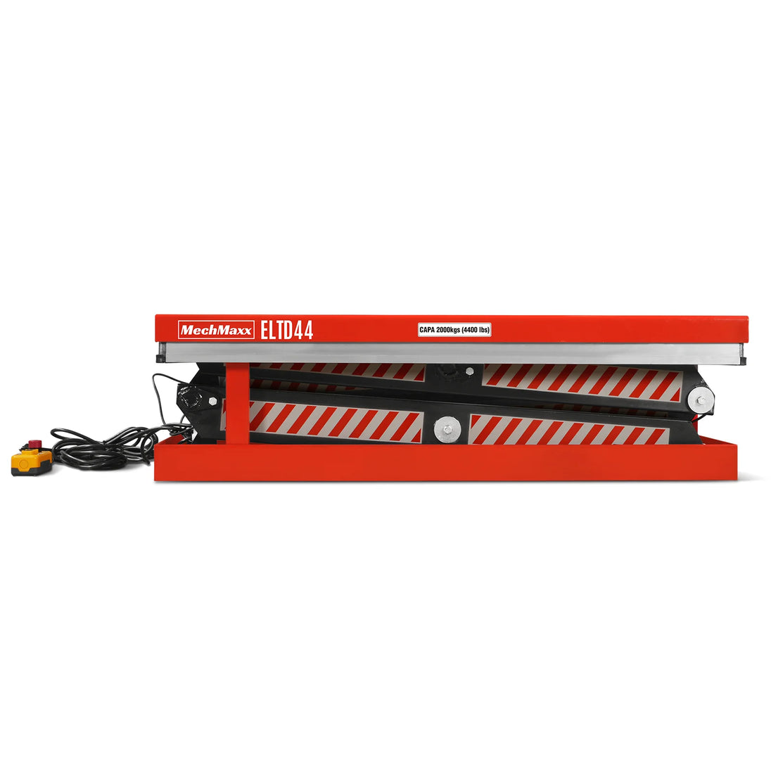 MechMaxx 4,400 lb Electric Hydraulic Double Scissor Lift Table — ELTD44