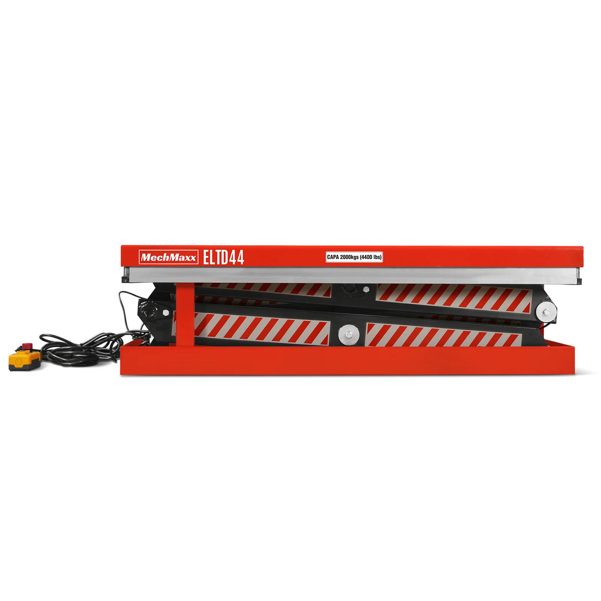 MechMaxx 4,400 lb Electric Hydraulic Double Scissor Lift Table — ELTD44