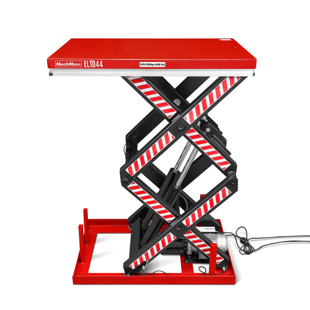 MechMaxx ELTD44 electric hydraulic double scissor lift table