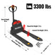 MechMaxx 3300lbs Lithium-ion Electric Pallet Jack, 45"x27" Fork, 24V 40Ah Removable Battery, Walkie Type Truck, LPT33 - view 4