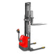 MechMaxx 2640lbs Electric Straddle Stacker, 138" Lift, Adjustable Legs & Forks, F26-138SLA