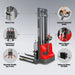 MechMaxx 2640lbs Lithium-ion Electric Straddle Stacker, 138" Lift, Adjustable Legs & Forks, F26-138S - view 6