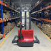 MechMaxx 2640lbs Lithium-ion Electric Straddle Stacker, 98" Lift, Adjustable Legs & Forks, F26-98S - view 3