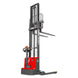 MechMaxx 3300lbs Lithium-ion Electric Straddle Stacker, 138" Lift, Adjustable Legs & Forks, F33-138S