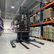 MechMaxx 3300lbs Lithium-ion Electric Straddle Stacker, 98" Lift, Adjustable Legs & Forks, F33-98S - view 4