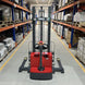 MechMaxx 3300lbs Lithium-ion Electric Straddle Stacker, 98" Lift, Adjustable Legs & Forks, F33-98S - view 3