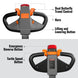 MechMaxx 3300lbs Lithium-ion Electric Straddle Stacker, 118" Lift, Adjustable Legs & Forks, F33-118S - view 8