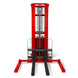 MechMaxx 3300lbs Semi-Electric Straddle Stacker, 118" Lift, Adjustable Legs & Forks, S33-118S - view 6