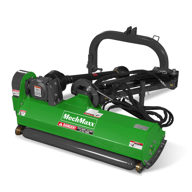 MechMaxx 48" Offset Ditch Bank Flail Mower — 3-Point, VAM48