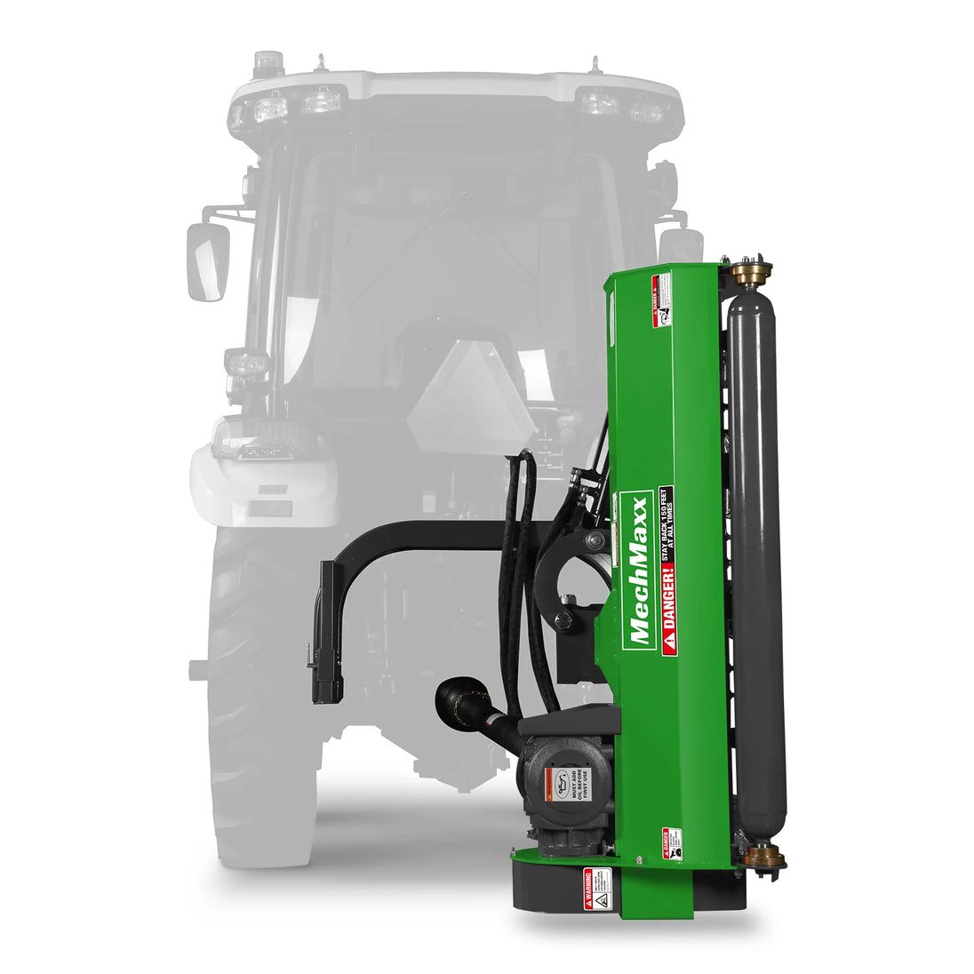 MechMaxx 48" Offset Ditch Bank Flail Mower — 3-Point, VAM48