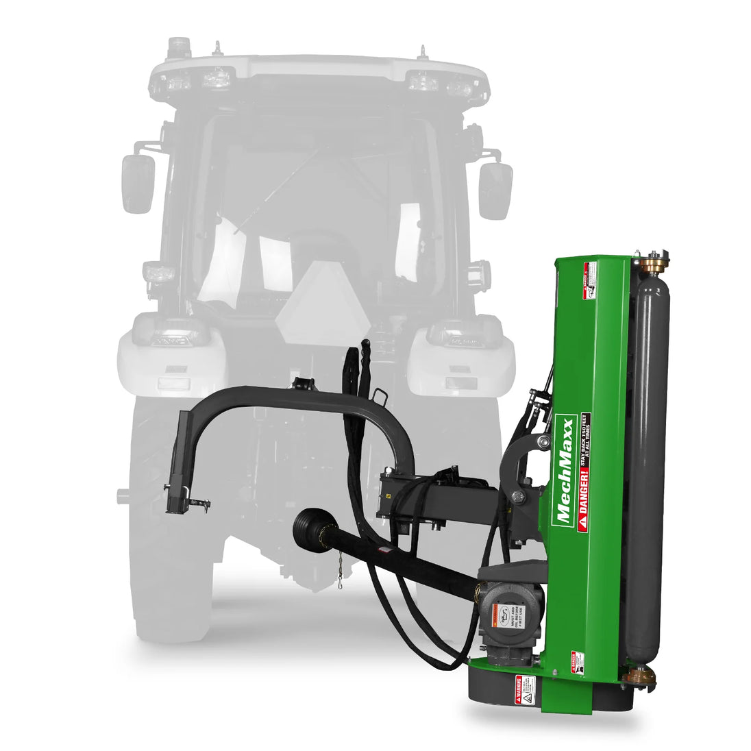 MechMaxx 48" Offset Ditch Bank Flail Mower — 3-Point, VAM48