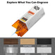CFL10-40 10W FAC 435nm laser module for CNC router
