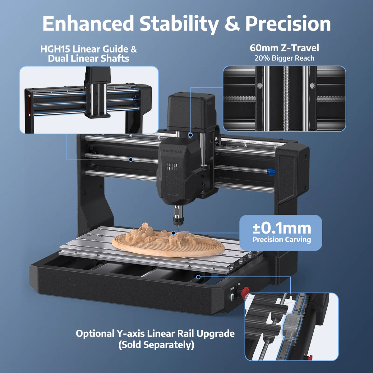 3018 REX pre-assembled CNC router machine