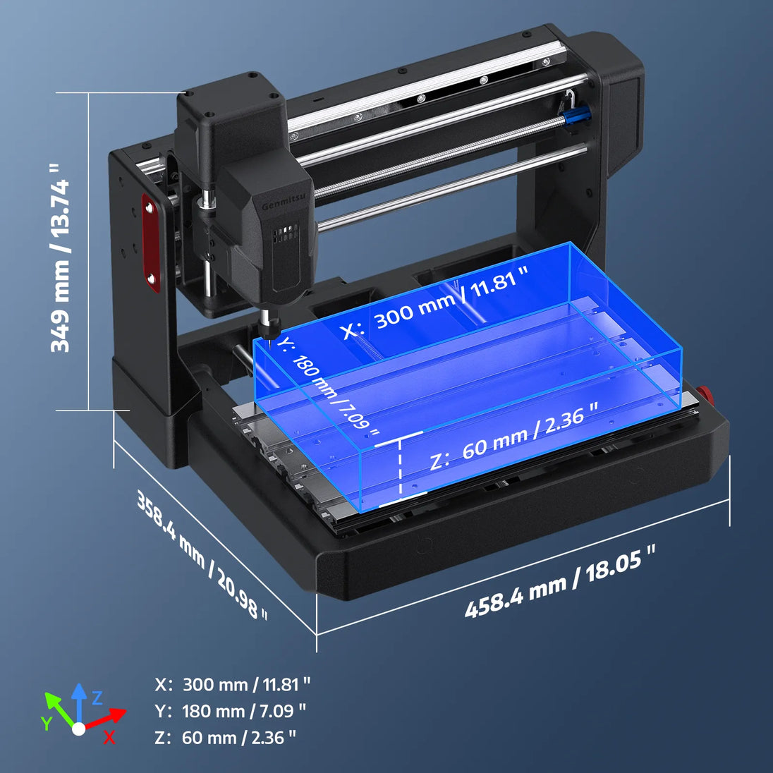 3018 REX pre-assembled CNC router machine