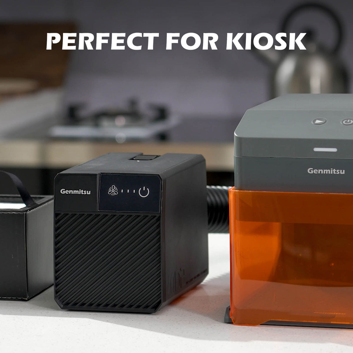 MD2 smoke purifier for Kiosk laser engraver