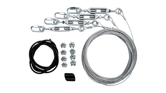 MacroAir guy wire kit for HVLS fan installation