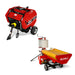 MechMaxx Hay Baler & Hay Wrapper Bundle, HB3120, HW20