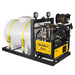 MechMaxx 4000 PSI 4 GPM ZONSEN E-Start Engine Hot Water Pressure Washer Skid Mounted with 245 Gal Tank, HPW40DBT