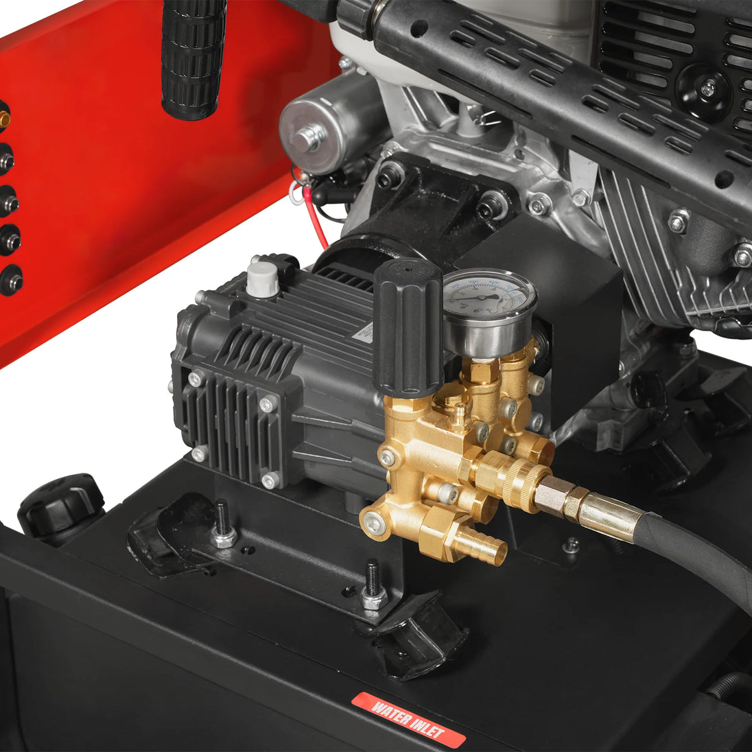 MechMaxx 4000 PSI 4 GPM HONDA E-Start Engine Hot Water Pressure Washer with Hose Reel, HPW40H - view 8