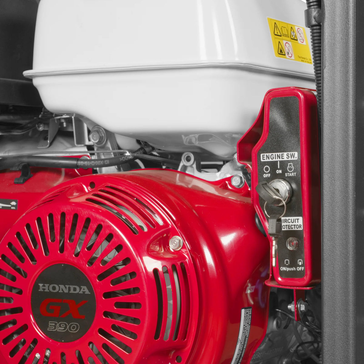 MechMaxx 4000 PSI 4 GPM HONDA E-Start Engine Hot Water Pressure Washer Skid Mounted with 245 Gal Tank, HPW40HBT - view 5