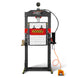 MechMaxx 20 Ton H-Frame Air/Hydraulic Shop Press with Press Pin Kit, Fully Welded Steel Frame, Safety Guard, Foot Pedal Control, HSP20