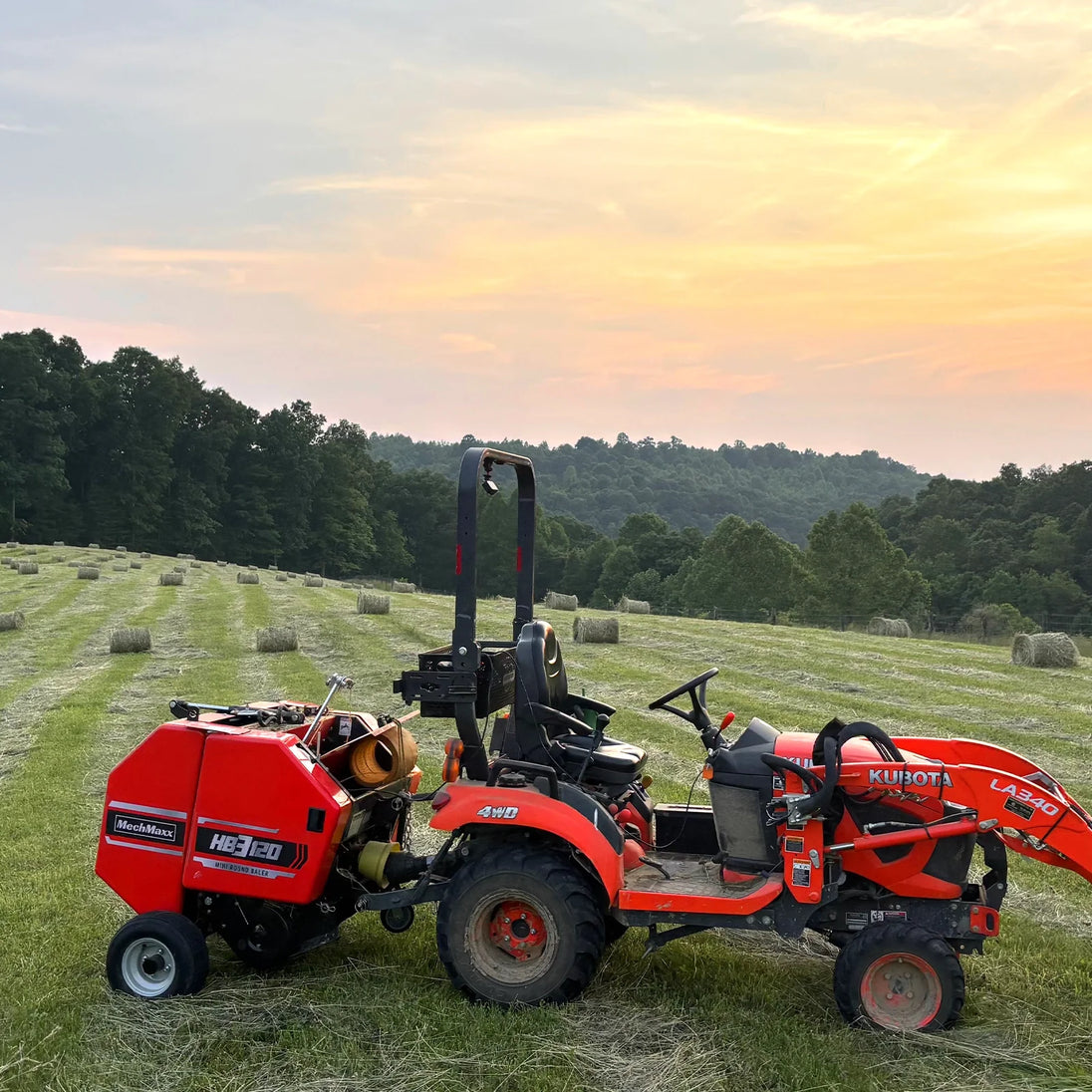 MechMaxx Hay Baler & Hay Rake Tedder Bundle, HB3120, HT100 - view 5