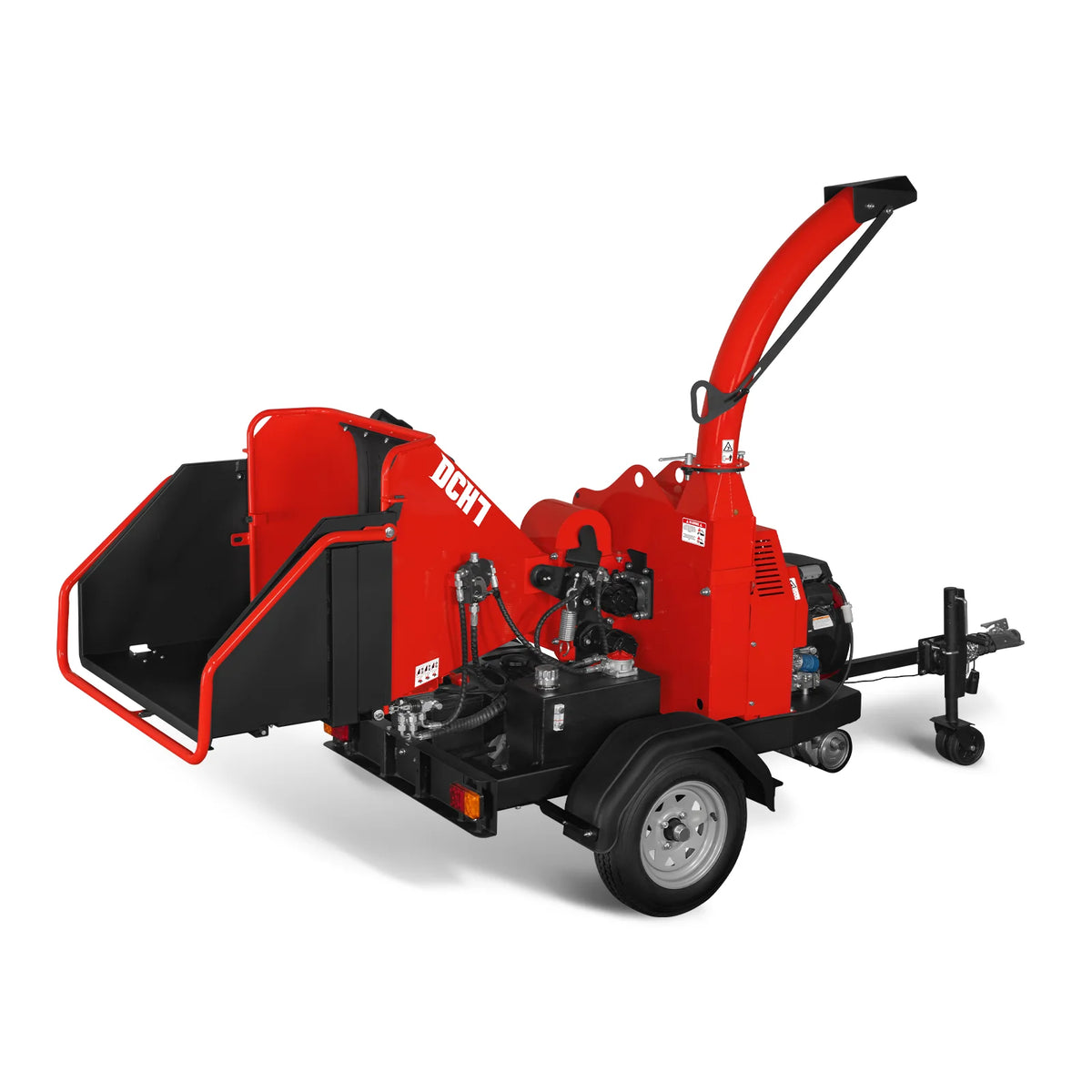 MechMaxx 7" Hydraulic-Feed Wood Chipper — Honda GX690 22HP