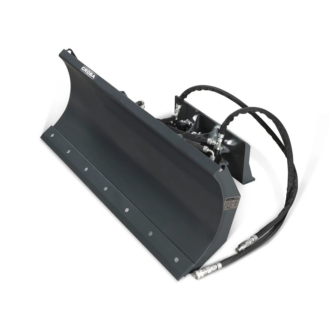 MechMaxx 57" Hydraulic Dozer Blade — Mini Skid Steer Attachment