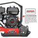 5.5 HP Honda Vibratory Plate Compactor for Soil Compaction Tamper 3 Year Warranty - view 6