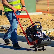 5.5 HP Honda Vibratory Plate Compactor for Soil Compaction Tamper 3 Year Warranty - view 12