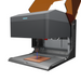 Kiosk laser engraver machine