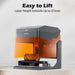 Kiosk laser engraver machine with acrylic enclosure